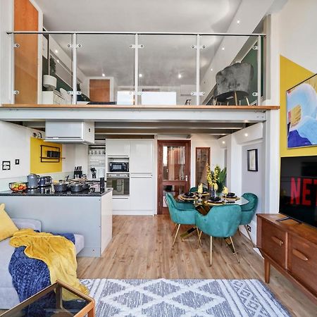 Stunning Duplex Of Central Nottingham - Balcony Bagian luar foto
