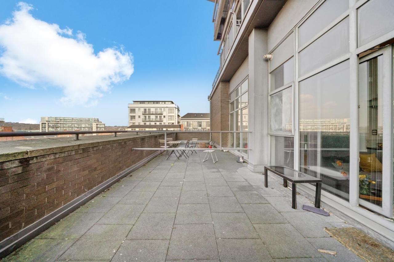 Stunning Duplex Of Central Nottingham - Balcony Bagian luar foto