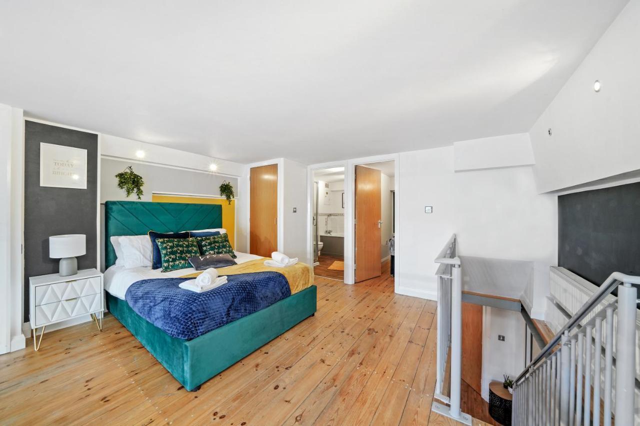 Stunning Duplex Of Central Nottingham - Balcony Bagian luar foto